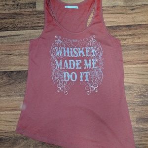 Whiskey Racerback Tank